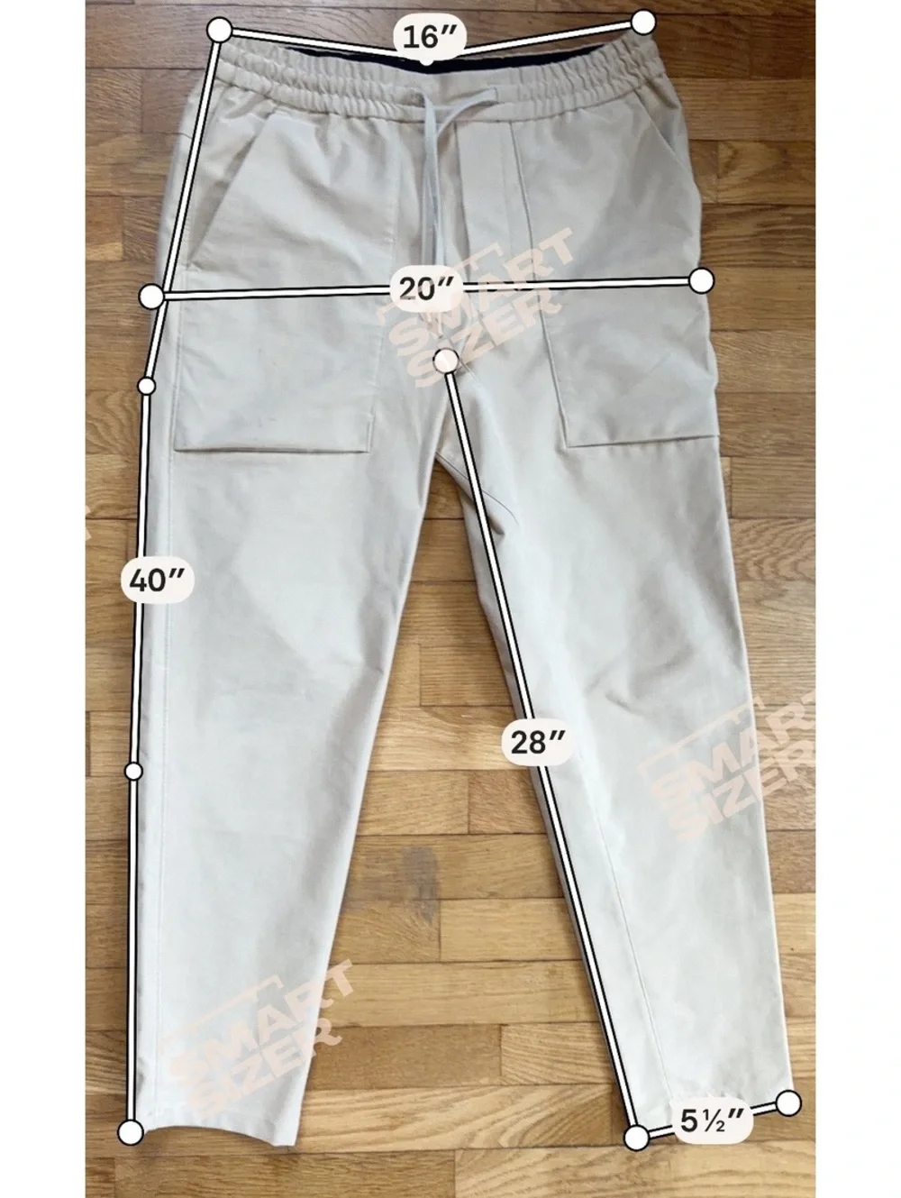 Medium - Men - Lululemon Beige Casual Pants